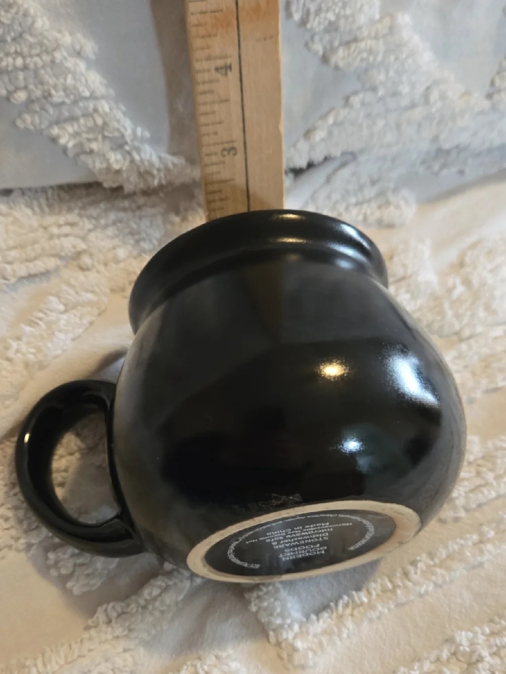 Hogwarts "Waiting For My Letter" Black Cauldron Mug Hedwig Owl - Picture 4 of 7